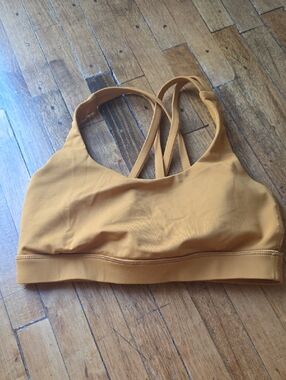 Mustard Yellow Strappy Bralette - Women Intimates & Sleepwear